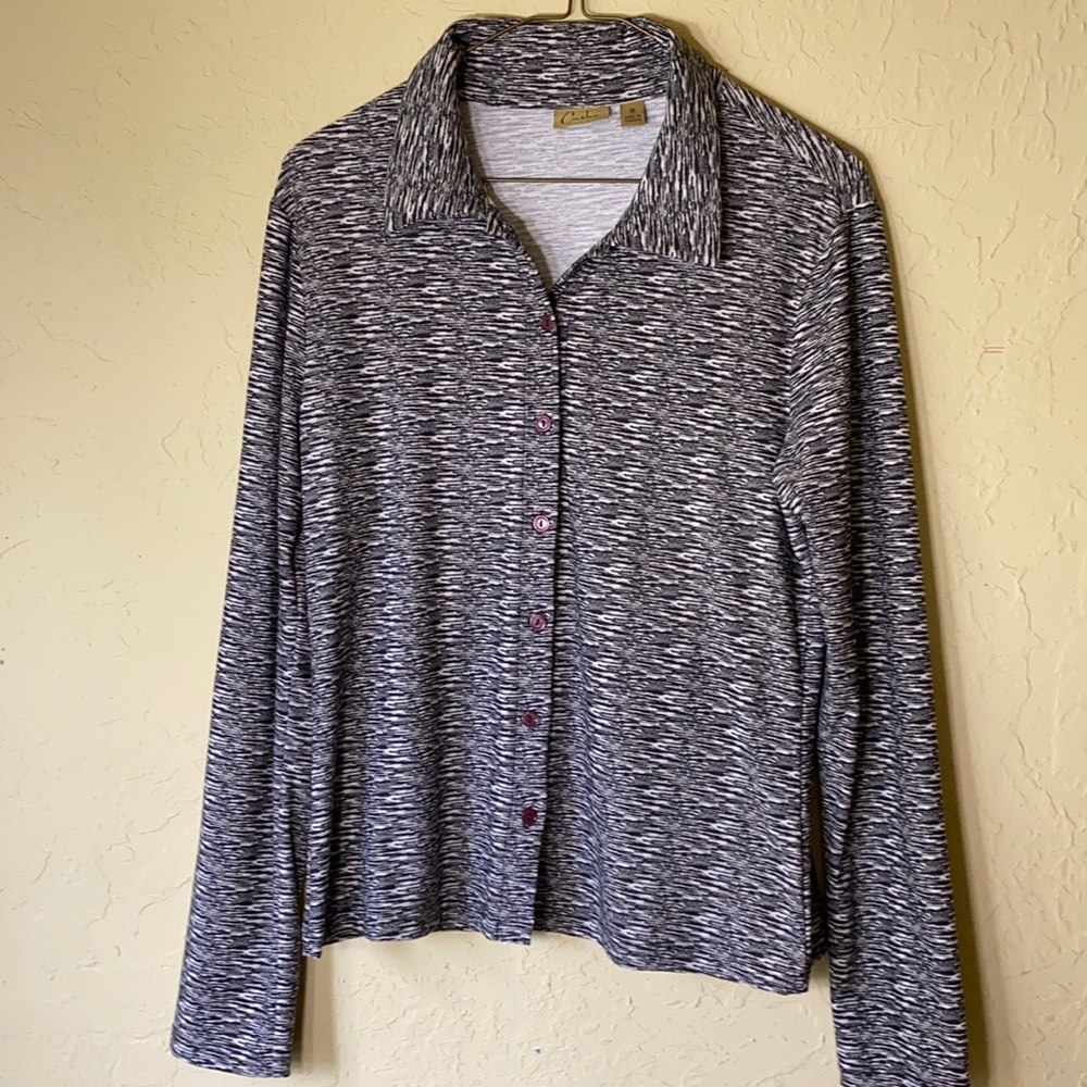 CASLON comfy long sleeve shirt Medium